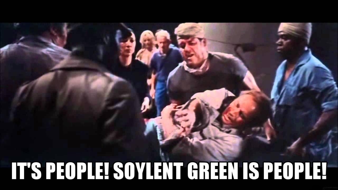 "Data is like soylent green"
